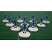 Subbuteo Andrew Table Soccer Chelsea 2006-2007 on classic Hasbro bases
